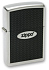 Зажигалка ZIPPO "Zippo Oval", с покрытием Satin Chrome™, латунь/сталь, серебристая, 38x13x57 мм - Фото 1