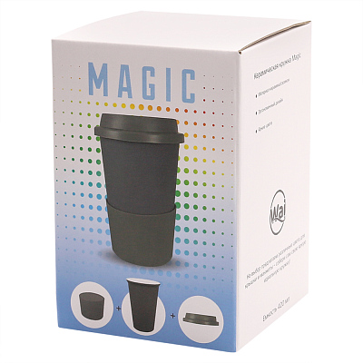 Кружка Magic To Go, красный/оранжевый