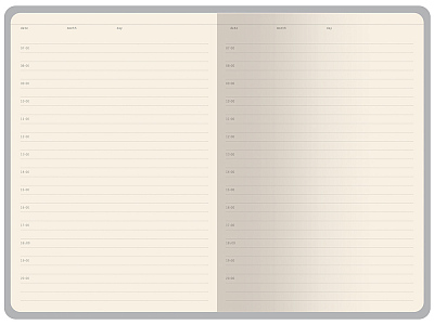 Ежедневник недатированный с магнитным клапаном А5 Venezia