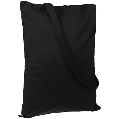 Холщовая сумка Basic 105, черная (Черный)