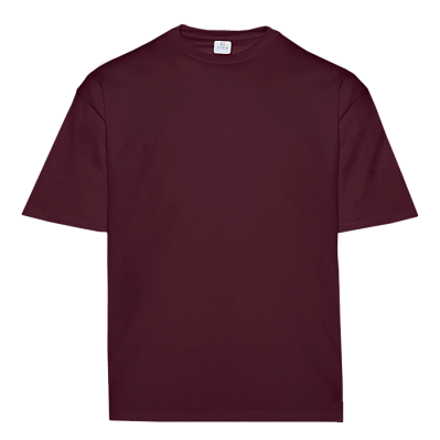 Футболка унисекс оверсайз STAN хлопок 240, 56 (Бордовый)