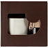 Коробка с окном Gifthouse, коричневая - Фото 3