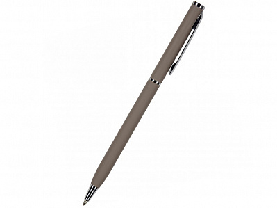Ручка металлическая шариковая Palermo, софт-тач (Серый)