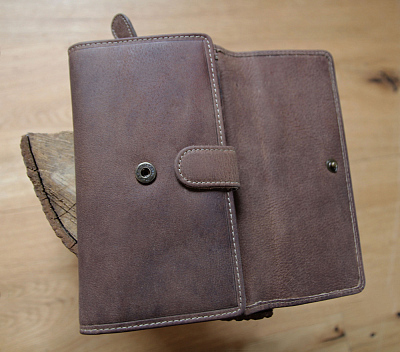 Кошелек женский KLONDIKE «Donna», натуральная кожа в светло-коричневом цвете, 18 х 10,5 х 3 см