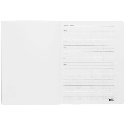 Еженедельник Lucky, недатированный, белый