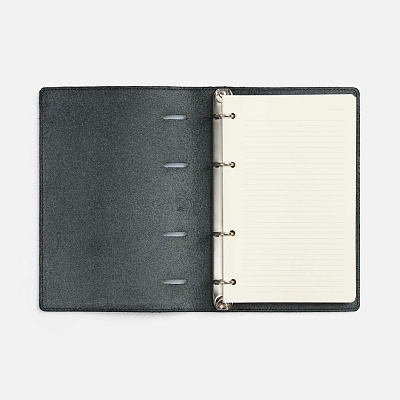 Ежедневник inStream, недатированный, черный