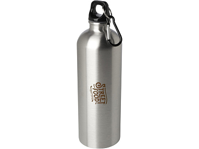 Одностенная бутылка для воды с карабином Oregon, 750 мл