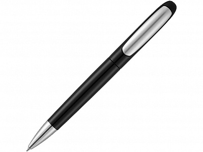 Ручка пластиковая шариковая Draco (Черный/серебристый)