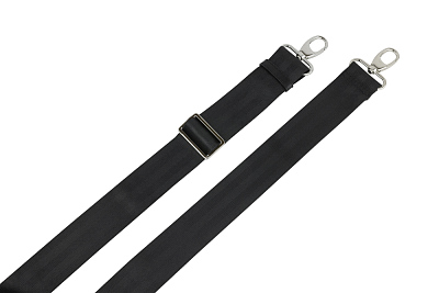 Портфель мужской BUGATTI Comet, чёрный, воловья кожа/полиэстер, 37х6х27 см