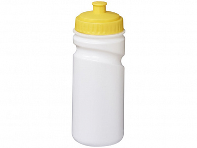 Спортивная бутылка Easy Squeezy (Белый/желтый)