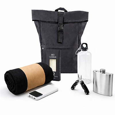 Подарочный набор Midnight, черный (Чёрный)