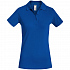 Рубашка поло женская Safran Timeless ярко-синяя - Фото 1