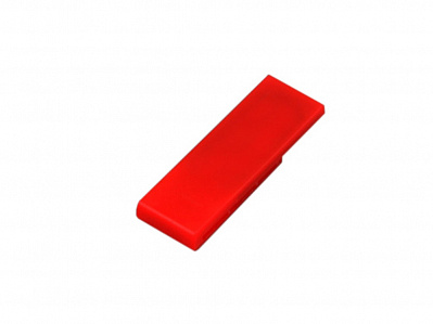USB 2.0- флешка промо на 16 Гб в виде скрепки (Красный)