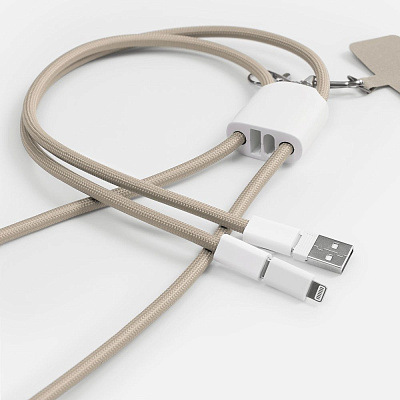 Кабель-ланьярд energyFlex Pro  (Серый)