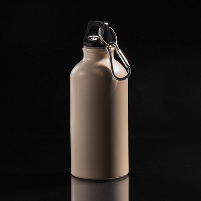 Бутылка для воды Funrun 400, светло-бежевая