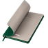 Ежедневник Рейн (Rain) недатированный, зеленый (без упаковки, без стикера) - Фото 1