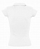 Рубашка поло женская без пуговиц Pretty 220, белая - Фото 2