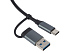 USB-хаб Link с коннектором 2-в-1 USB-C и USB-A, 2.0/3.0 - Фото 3