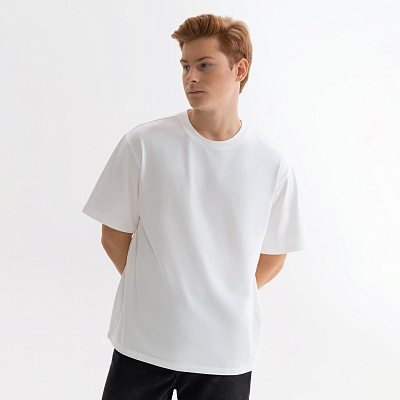 Футболка унисекс Раст Нео (Rust Neo), 250гр., белый (теплый тон), размер M/L (Белый, белый (теплый тон))