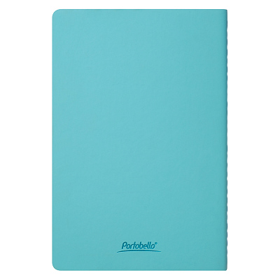 Блокнот Альфа Слим (Alpha slim), лазурный