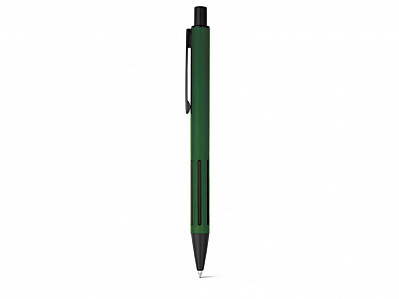 Алюминиевая шариковая ручка Barcode (Зеленый)