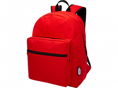 Рюкзак Retrend из переработанного ПЭТ (Красный)
