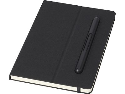Подарочный набор Skribo с ручкой и блокнотом А5 (Черный)