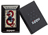 Зажигалка ZIPPO Dragon Ace с покрытием Black Matte, латунь/сталь, чёрная, матовая, 38x13x57 мм - Фото 6