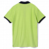 Рубашка поло Prince 190, зеленое яблоко с темно-синим - Фото 2