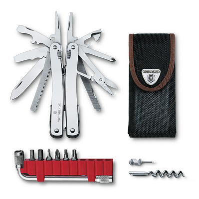 Мультитул VICTORINOX SwissTool Spirit X Plus 105 мм 35 функций в нейлоновом чехле