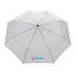 Компактный зонт Impact из RPET AWARE™ с бамбуковой рукояткой, d96 см  - Фото 4