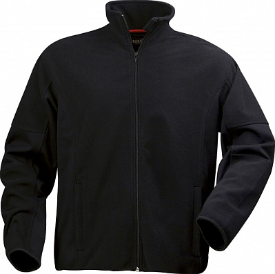 Куртка флисовая мужская Lancaster, черная (Черный)