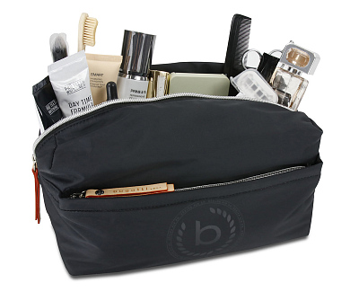 Несессер дорожный BUGATTI Lido, чёрный, полиэстер, 27х14х14 см, 5 л