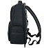 Рюкзак для ноутбука Santiago с кожаной отделкой, черный - Фото 3