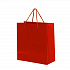 Пакет подарочный GLAM MINI 24х9х28 см, красный - Фото 1