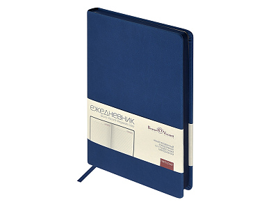 Ежедневник А5 Megapolis Color New soft-touch (Синий) Ежедневник А5 Megapolis Color New soft-touch (Синий)