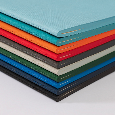 Блокнот Corsa slim, оранжевый