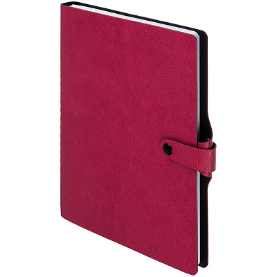 Ежедневник Strep Front на заказ, недатированный, малиновый