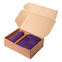 Подарочный набор Prima, Cella, фиолетовый (плед, термобутылка) - Фото 3