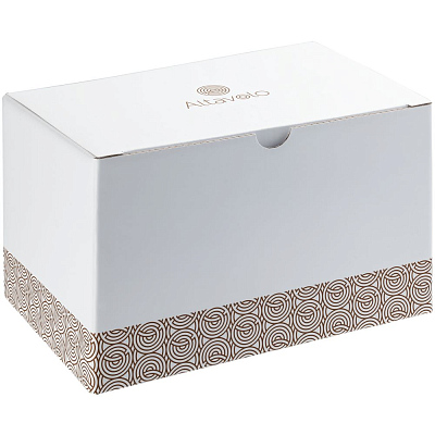 Чайник Diamante Bianco в подарочной коробке, белый