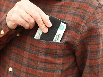 Минималистичный кошелек