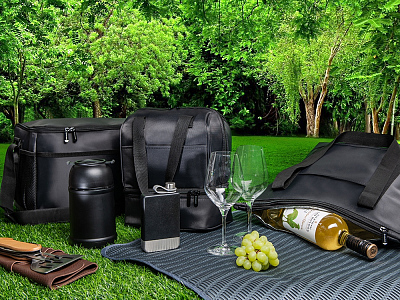 Плед для пикника Module с дышащей поверхностью