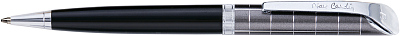 Ручка шариковая Pierre Cardin GAMME. Цвет - черный и серый. Упаковка Е или Е-1. (Черный)