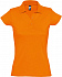 Рубашка поло женская Prescott Women 170, оранжевая - Фото 1