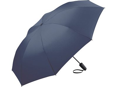 Зонт складной Contrary полуавтомат (Темно-синий Navy)
