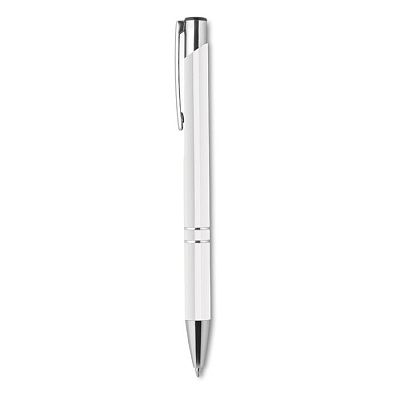 Recycled aluminium ball pen (Белый)