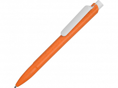 Ручка шариковая ECO W из пшеничной соломы (Оранжевый)