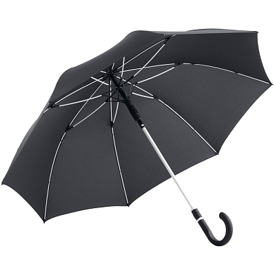 Зонт-трость с цветными спицами Color Style  (Белый)