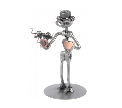 Дамский угодник Фигурки из металла HINZ &amp; KUNST (Серый)