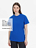 Футболка унисекс T-Bolka 180, ярко-синяя - Фото 11
